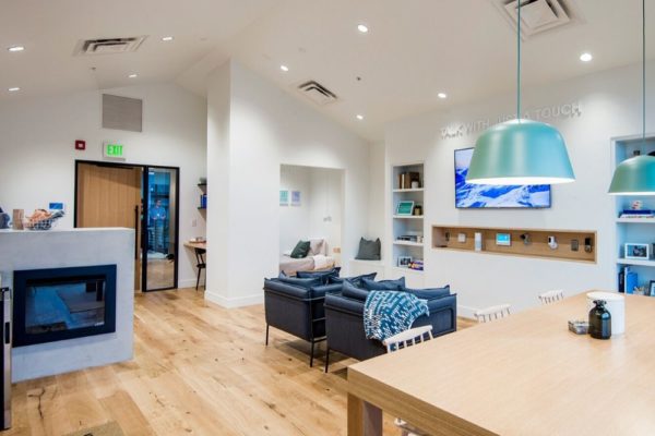 Vivint Smart Home display in commercial office