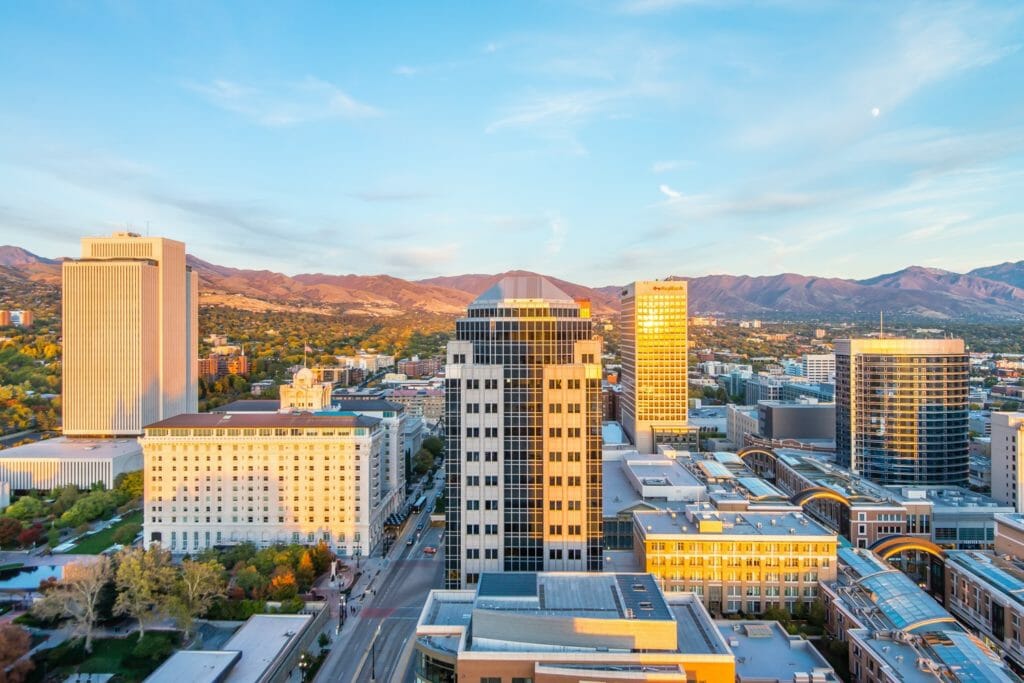 View of Downtown Salt Lake City