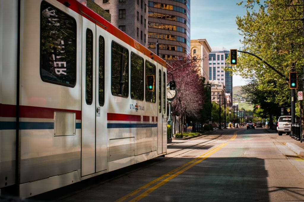 TRAX - SLC public transportation