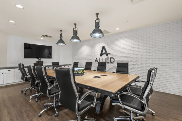 Conference Table and Chairs in Formal Conference Room | Allied Holdings Group