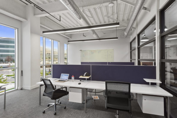 Modern Office Desks in Allied Holdings Group Building