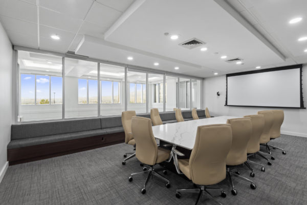 Conference room with wall of windows | Utah Commercial Real Estate