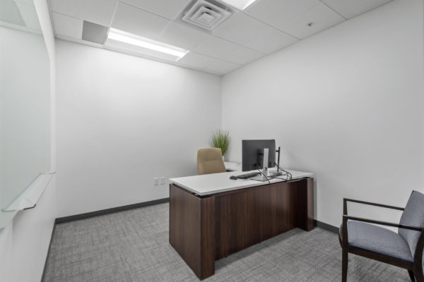 Office with desk, chair, and computer | Utah Commercial Real Estate