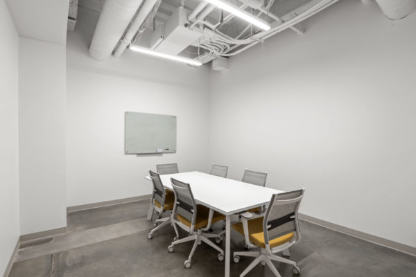 Small meeting room with table and chairs | Utah Commercial Real Estate
