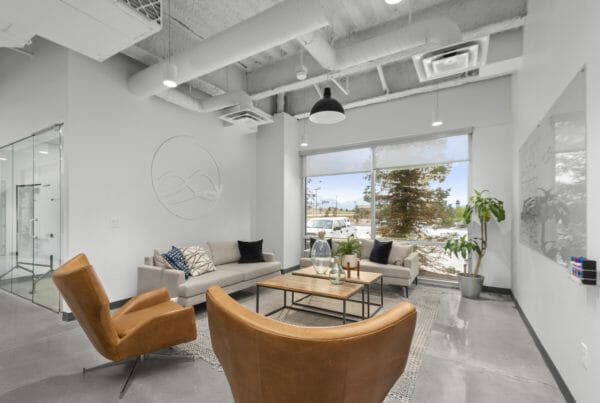 Lounge area with seating | Utah Commercial Real Estate