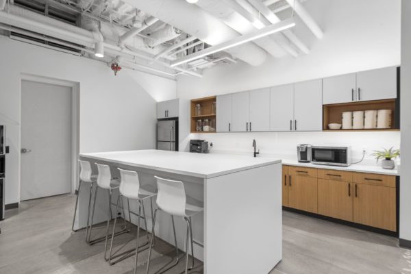 Kitchenette with island | Utah Commercial Real Estate